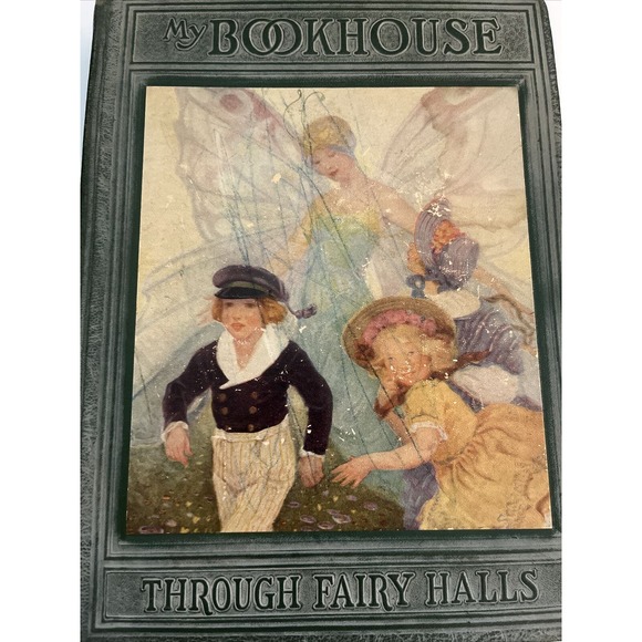 3 Volumes of My Book House by Olive Beaupre Miller 1920-1921 Embossed Hardcovers - Picture 4 of 11